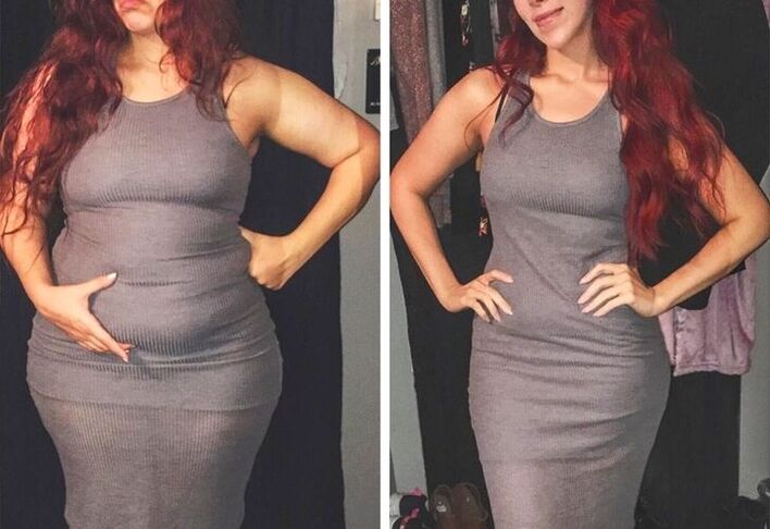 Before and after taking magic