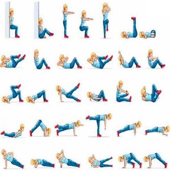 Weight loss exercises