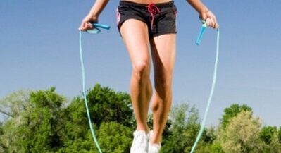 skipping rope to lose weight in a week of 7 kg